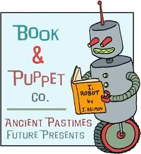 Book & Puppet Co. bookstore logo