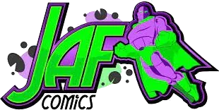 JAF Comics store logo